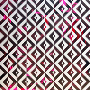 sean christopher ward artwork wichita kansas acrylic painting vivid vibrant ict op art optical illusion contemporary extroidanary psychedelic trippy pop superfine other fair basel frieze saatchi artfinder singulart